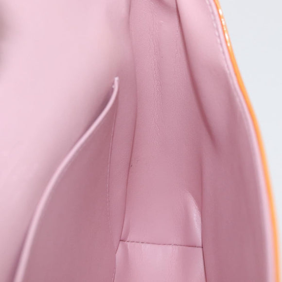 LOUIS VUITTON Vernis Thompson Street Bag Marshmallow Pink M91070 Auth ARZ440
