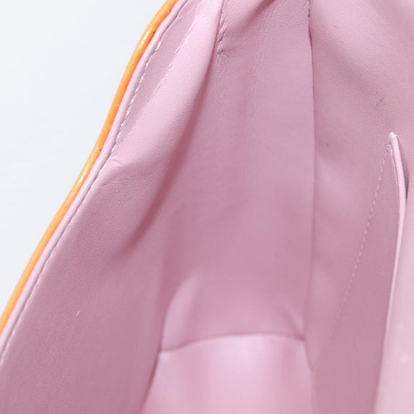 LOUIS VUITTON Vernis Thompson Street Bag Marshmallow Pink M91070 Auth ARZ440