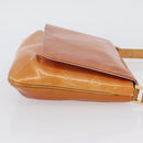 LOUIS VUITTON Vernis Thompson Street Bag Marshmallow Pink M91070 Auth ARZ440-4