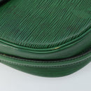 LOUIS VUITTON Epi Jeune Fille MM Shoulder Bag Green M52154 LV Auth ARZ443-11