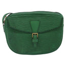 LOUIS VUITTON Epi Jeune Fille MM Shoulder Bag Green M52154 LV Auth ARZ443-2