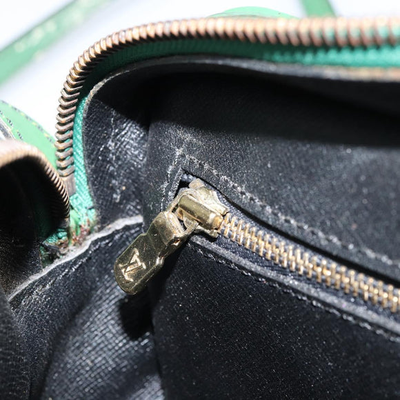 LOUIS VUITTON Epi Jeune Fille MM Shoulder Bag Green M52154 LV Auth ARZ443
