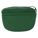 LOUIS VUITTON Epi Jeune Fille MM Shoulder Bag Green M52154 LV Auth ARZ443-3