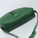 LOUIS VUITTON Epi Jeune Fille MM Shoulder Bag Green M52154 LV Auth ARZ443-6