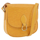 LOUIS VUITTON Epi Saint Cloud PM Schoudertas Geel M52219 LV Auth ARZ450-1