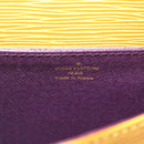 LOUIS VUITTON Epi Saint Cloud PM Schoudertas Geel M52219 LV Auth ARZ450-20