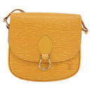 LOUIS VUITTON Epi Saint Cloud PM Schoudertas Geel M52219 LV Auth ARZ450-13