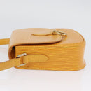 LOUIS VUITTON Epi Saint Cloud PM Schoudertas Geel M52219 LV Auth ARZ450-4