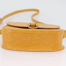 LOUIS VUITTON Epi Saint Cloud PM Schoudertas Geel M52219 LV Auth ARZ450-5