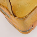 LOUIS VUITTON Monogram Vernis Marley Backpack Gris M91038 LV Auth ARZ451-17