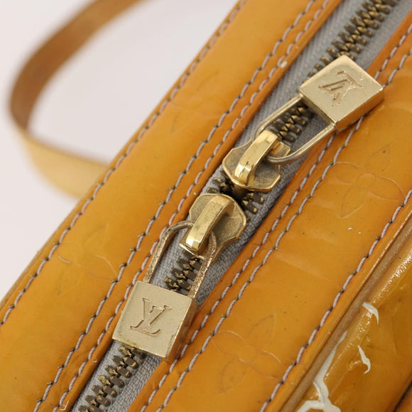 LOUIS VUITTON Monogram Vernis Marley Backpack Gris M91038 LV Auth ARZ451
