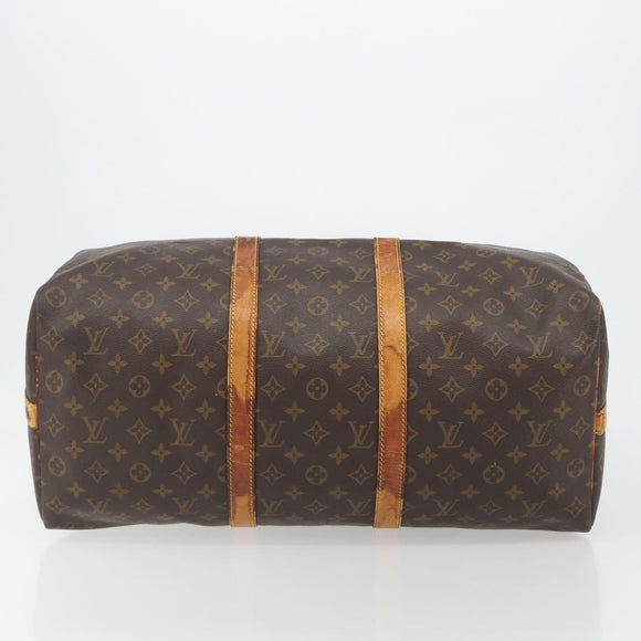 LOUIS VUITTON Monogram Keepall Bandouliere 50 Boston Bag M41416 LV Auth ARZ457