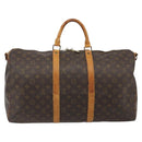 LOUIS VUITTON Monogram Keepall Bandouliere 50 Boston Bag M41416 LV Auth ARZ457-2