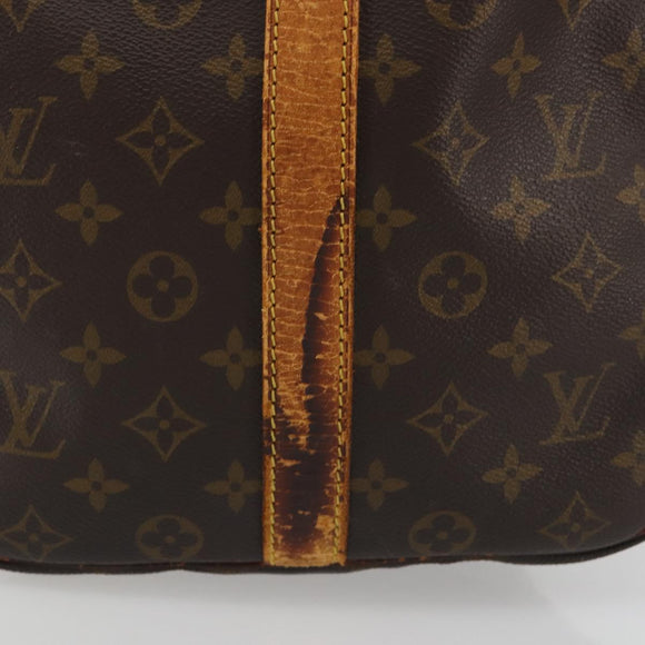 LOUIS VUITTON Monogram Keepall Bandouliere 50 Boston Bag M41416 LV Auth ARZ457