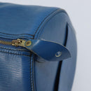 LOUIS VUITTON Epi Speedy 35 Handtasche Toledo Blue M42995 LV Auth ARZ466-9