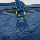 LOUIS VUITTON Epi Speedy 35 Handtasche Toledo Blue M42995 LV Auth ARZ466-18