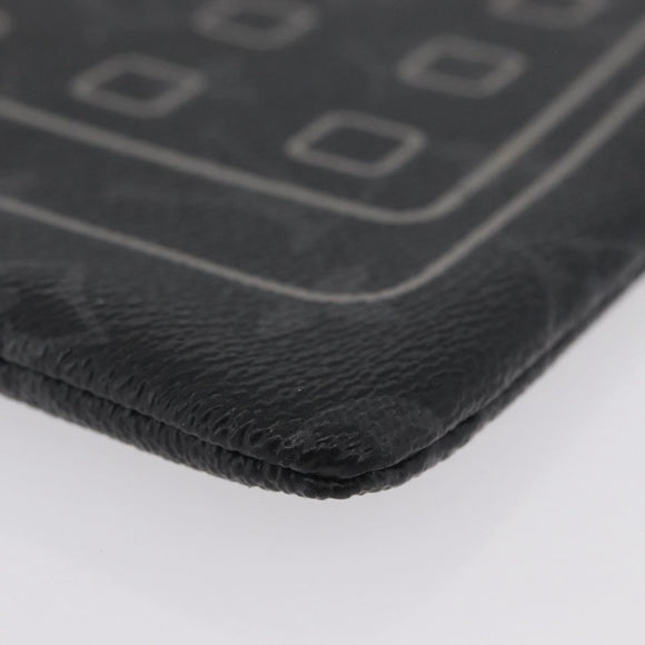 LOUIS VUITTON Monogram Eclipse Fragment iPhone Case M64449 LV Auth ARZ468M