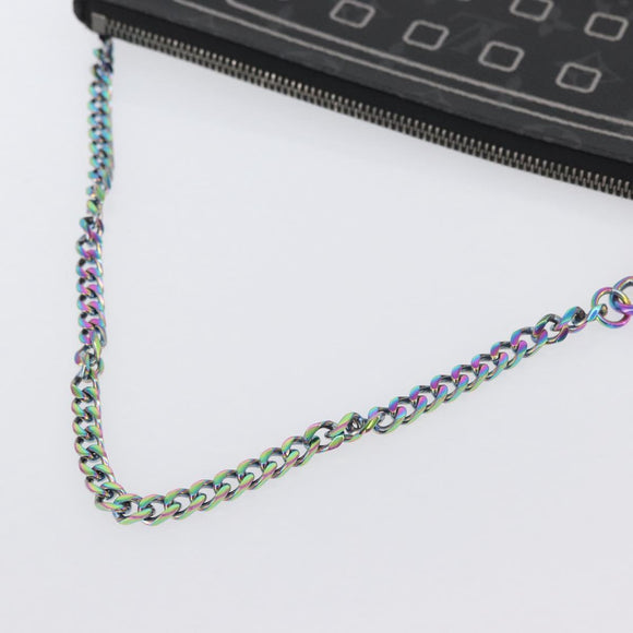 LOUIS VUITTON Monogram Eclipse Fragment iPhone Case M64449 LV Auth ARZ468M