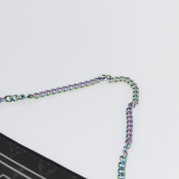 LOUIS VUITTON Monogram Eclipse Fragment iPhone Case M64449 LV Auth ARZ468M