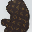 LOUIS VUITTON Monogram LV Cat Charm M01475 LV Auth ARZ470SAM-10