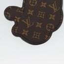 LOUIS VUITTON Monogram LV Cat Charm M01475 LV Auth ARZ470SAM-11