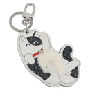 LOUIS VUITTON Monogram LV Cat Charm M01475 LV Auth ARZ470SAM-1