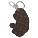 LOUIS VUITTON Monogram LV Cat Charm M01475 LV Auth ARZ470SAM-2