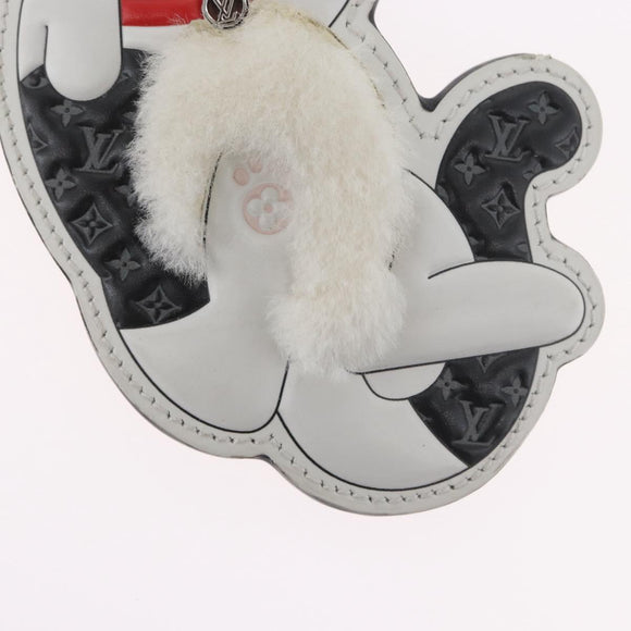 LOUIS VUITTON Monogram LV Cat Charm M01475 LV Auth ARZ470SAM