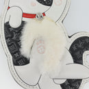 LOUIS VUITTON Monogram LV Cat Charm M01475 LV Auth ARZ470SAM-5