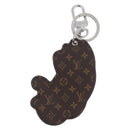 LOUIS VUITTON Monogram LV Cat Charm M01475 LV Auth ARZ470SAM-7