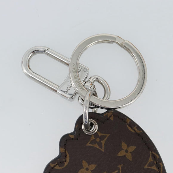 LOUIS VUITTON Monogram LV Cat Charm M01475 LV Auth ARZ470SAM