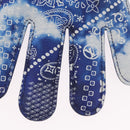 LOUIS VUITTON Monogram Bandana HIGH 5 Pouch White Blue M81410 LV Auth ARZ477SAM-15