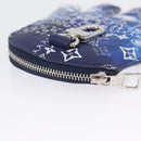 LOUIS VUITTON Monogram Bandana HIGH 5 Pouch White Blue M81410 LV Auth ARZ477SAM-9