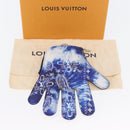 LOUIS VUITTON Monogram Bandana HIGH 5 Pouch White Blue M81410 LV Auth ARZ477SAM-12