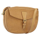 LOUIS VUITTON Epi Jeune Fille MM Shoulder Bag Beige M52156 LV Auth ARZ487-1
