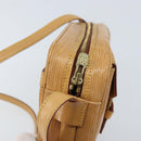 LOUIS VUITTON Epi Jeune Fille MM Shoulder Bag Beige M52156 LV Auth ARZ487-9