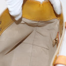 LOUIS VUITTON Monogram Vernis Reade PM Hand Bag Beige M91144 LV Auth ARZ496-19