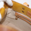 LOUIS VUITTON Monogram Vernis Reade PM Hand Bag Beige M91144 LV Auth ARZ496-20