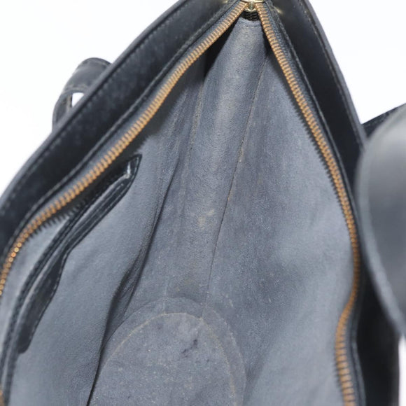 LOUIS VUITTON Epi Saint Jacques Hand Bag Black M52272 LV Auth ARZ500