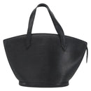 LOUIS VUITTON Epi Saint Jacques Hand Bag Black M52272 LV Auth ARZ500-13
