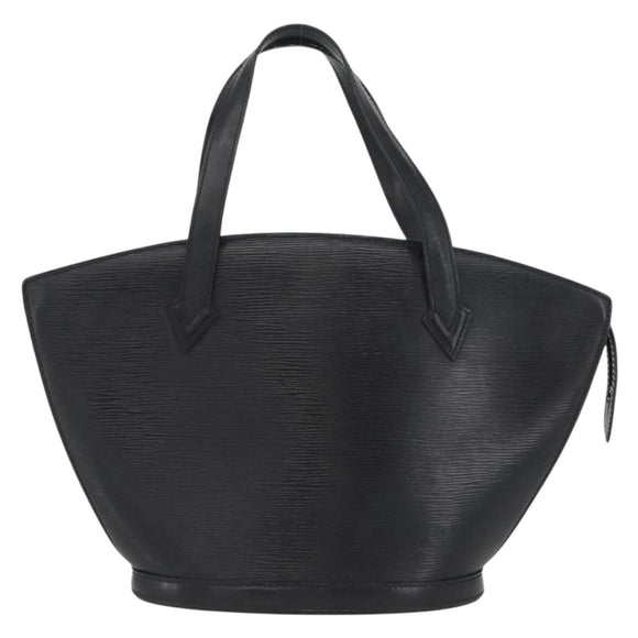 LOUIS VUITTON Epi Saint Jacques Hand Bag Black M52272 LV Auth ARZ500