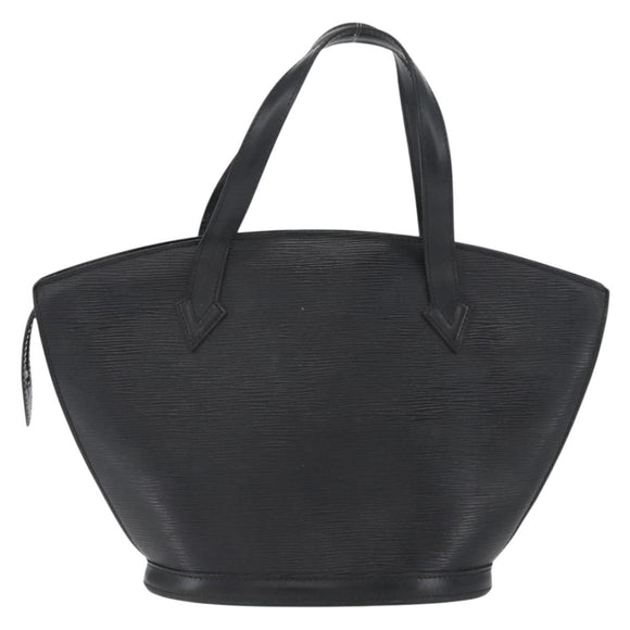 LOUIS VUITTON Epi Saint Jacques Hand Bag Black M52272 LV Auth ARZ500
