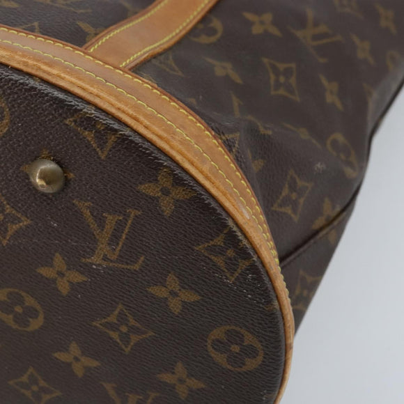 LOUIS VUITTON Monogram Bucket GM Shoulder Bag M42236 LV Auth ARZ501