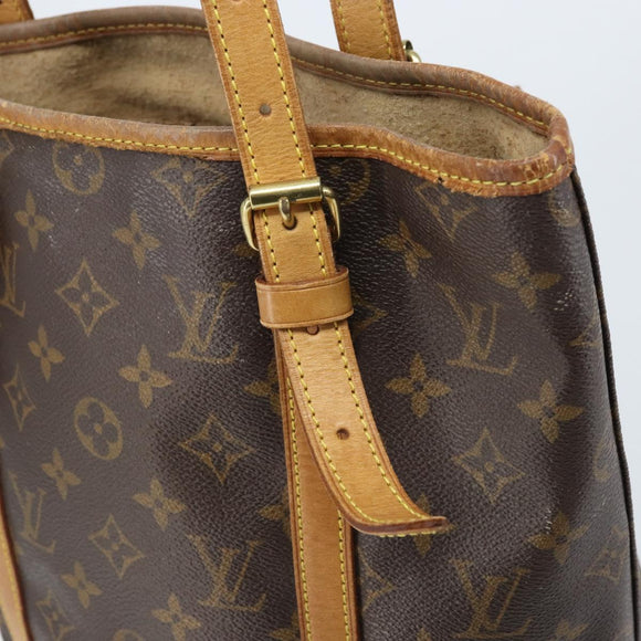 LOUIS VUITTON Monogram Bucket GM Shoulder Bag M42236 LV Auth ARZ501