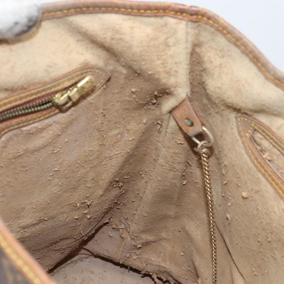LOUIS VUITTON Monogram Bucket GM Shoulder Bag M42236 LV Auth ARZ501