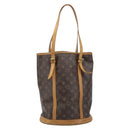 LOUIS VUITTON Monogram Bucket GM Shoulder Bag M42236 LV Auth ARZ501-13
