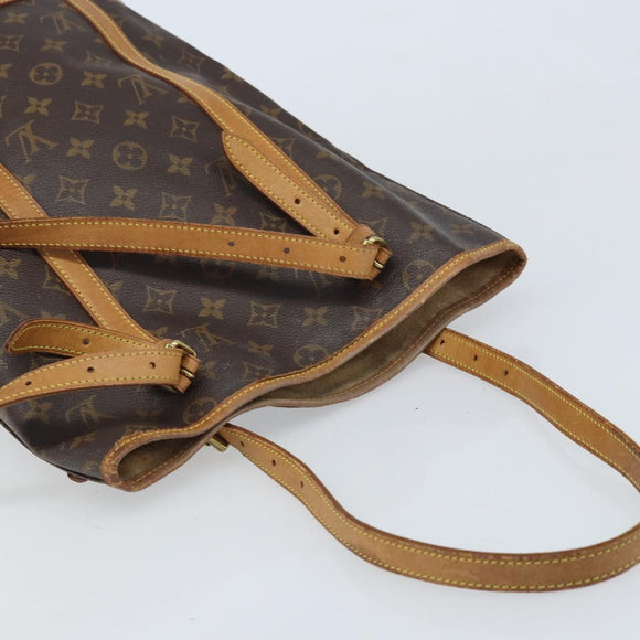 LOUIS VUITTON Monogram Bucket GM Shoulder Bag M42236 LV Auth ARZ501