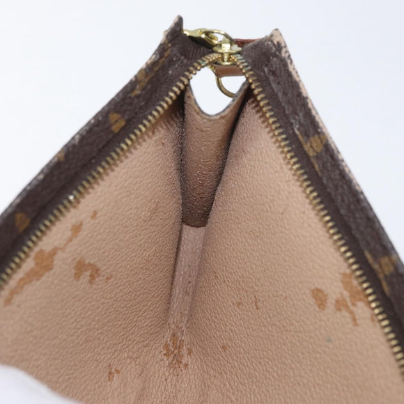 LOUIS VUITTON Monogram Bucket GM Accessory Pouch LV Auth ARZ502
