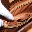 LOUIS VUITTON Monogram Vernis Reade MM Hand Bag Bronze M91143 LV Auth ARZ508-12