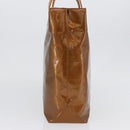 LOUIS VUITTON Monogram Vernis Reade MM Hand Bag Bronze M91143 LV Auth ARZ508-3